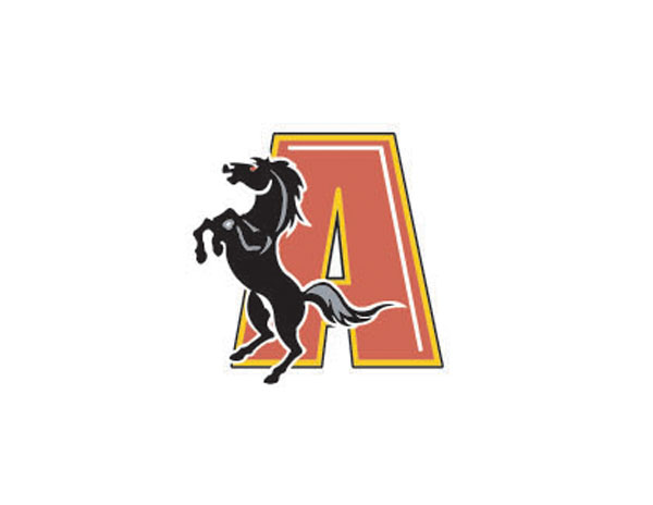 A字母与骏马元素相结合的LOGO设计