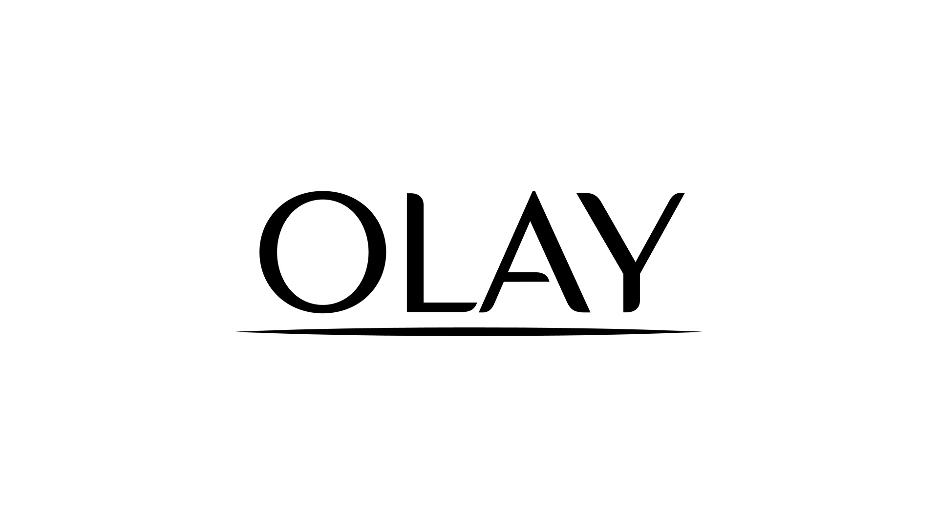 OLAY玉蘭油logo設計(jì)純白(bái)底稿/