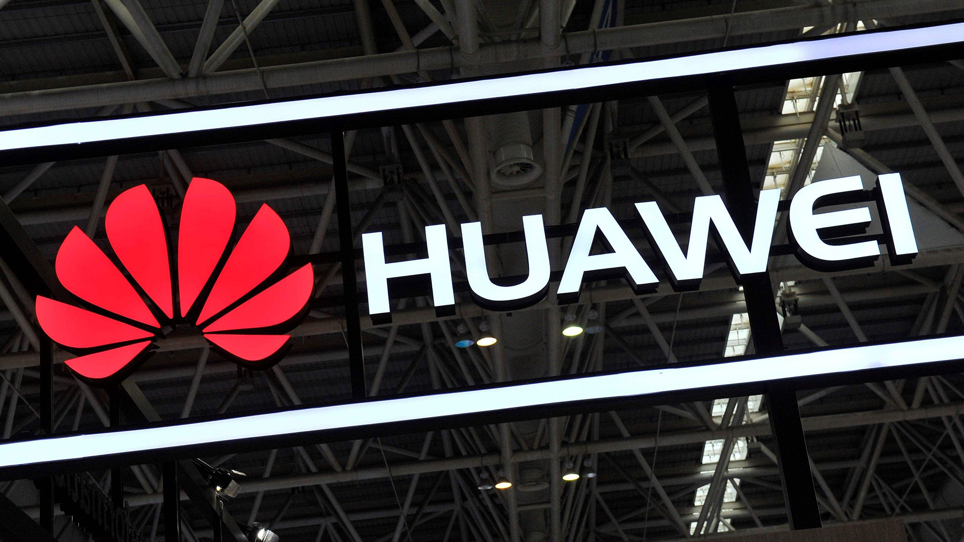 華為(wèi)LOGO設計(jì)發光(guāng)字效果