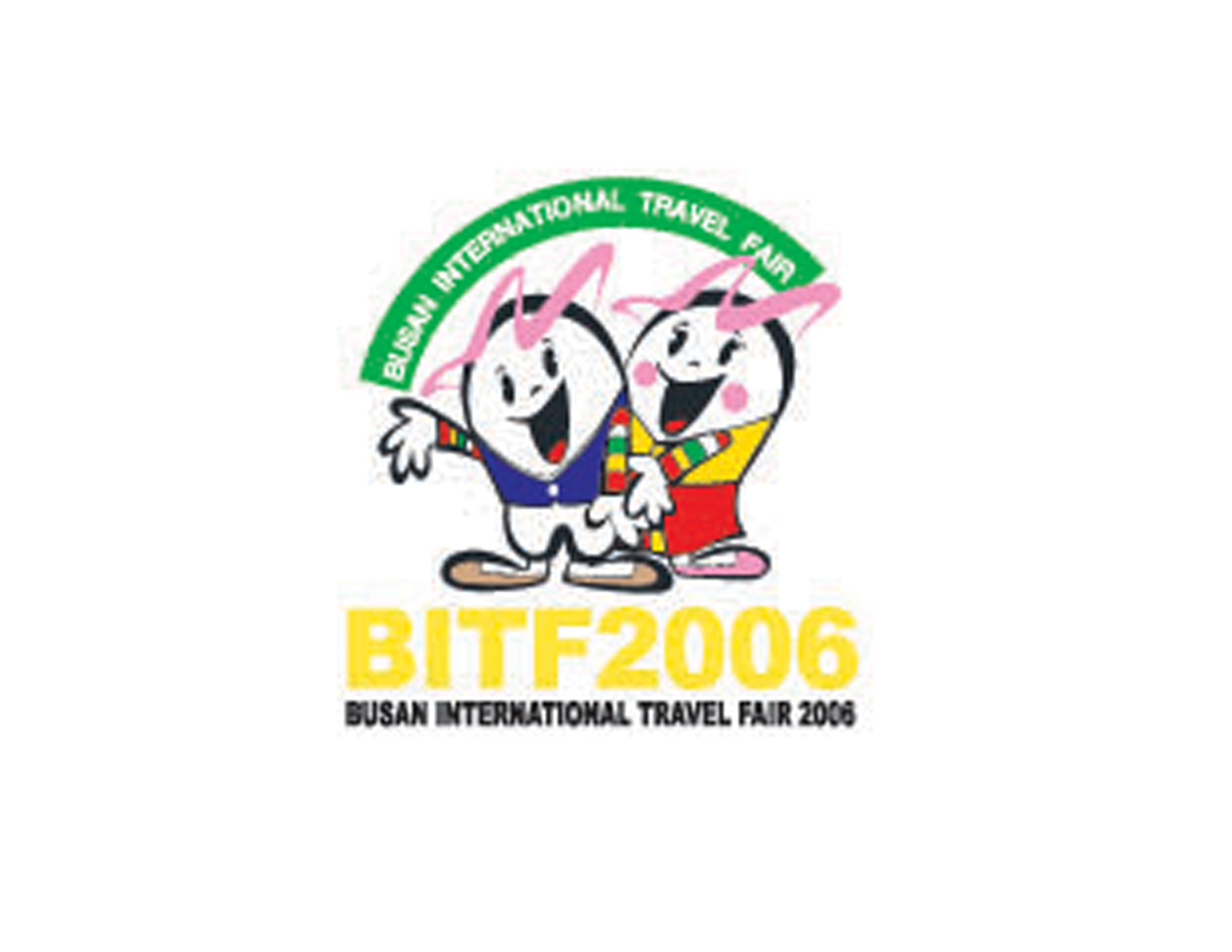 以兩個(gè)孩童的(de)卡通(tōng)形象來(lái)創意遊樂(yuè)園的(de)品牌LOGO設計(jì)