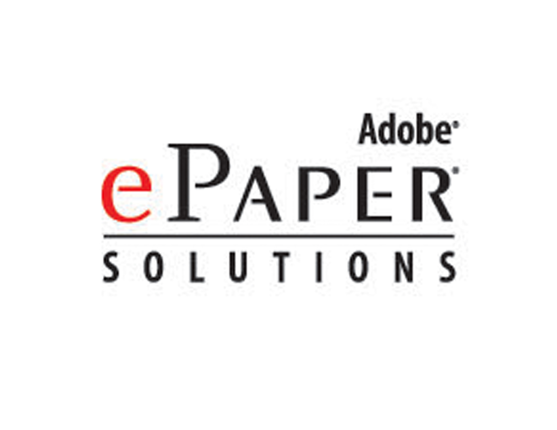 ePAPER軟件(jiàn)開(kāi)發公司标志(zhì)設計(jì)創意在e字母上(shàng)做(zuò)色彩點綴，簡單直觀的(de)體(tǐ)現(xiàn)互聯網含義