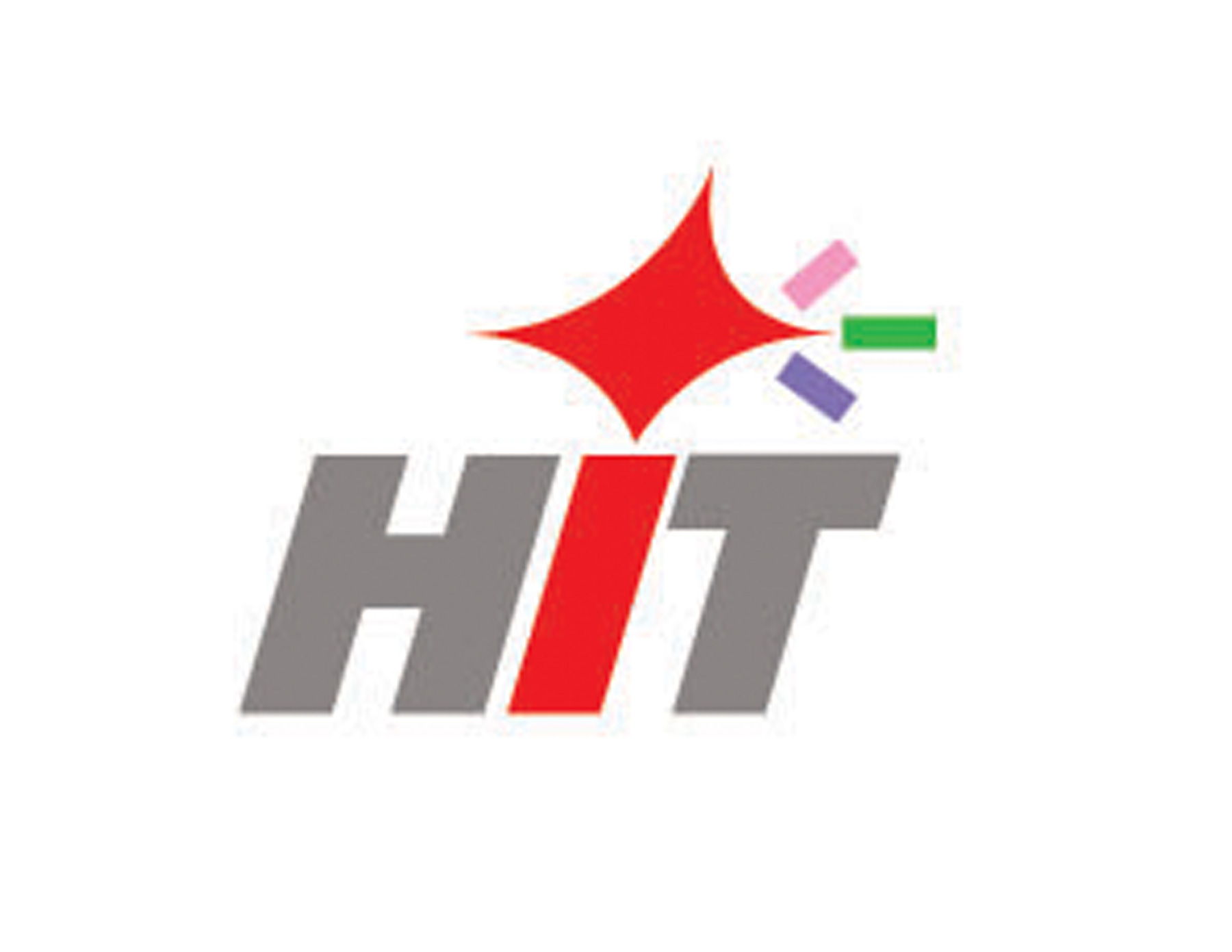 Hit字母與星形創意結合